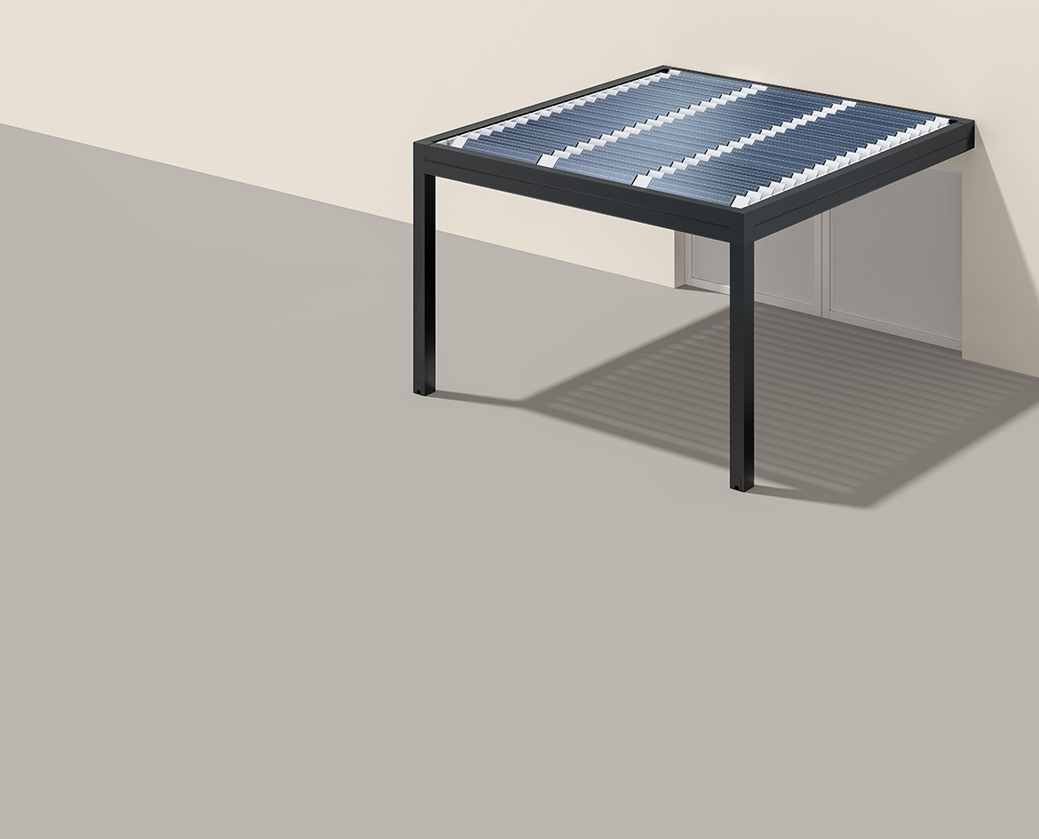 GIBUS Energy Pergola – Herstellerabbildung
