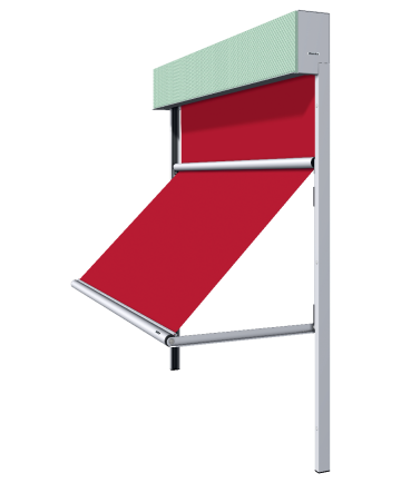 WAREMA Fenster-System-Markise FSM als Markisolette – Produktillustration