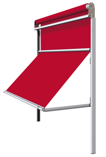 WAREMA Schacht-System-Markise SSM als Markisolette – Produktillustration